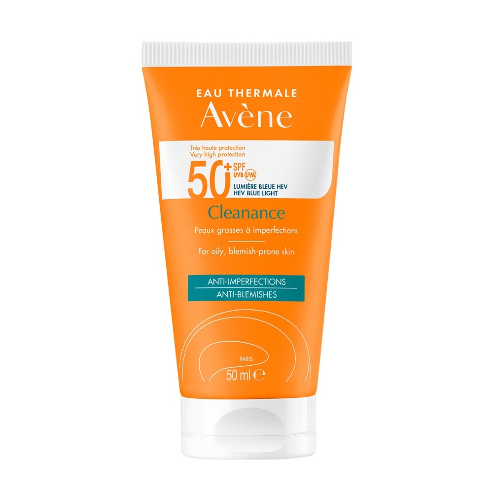 Avène Solar SPF50+ Cleanance Ultrakevyt AntiImperfections Erittäin korkea suoja 50ml