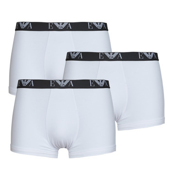 Emporio Armani Bokserishortsit musta / valkoinen