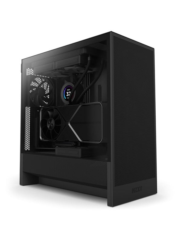 NZXT H5 Flow (2024) - Black - Kotelot - Miditower - Musta