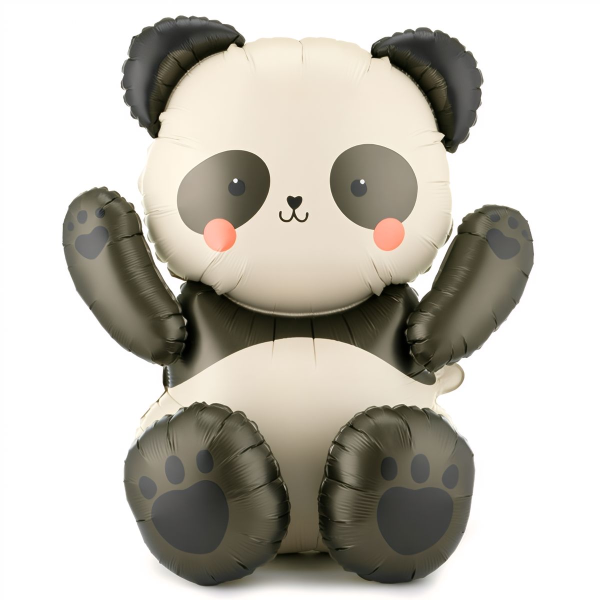 Foliopallo - Istuva panda, 68 x 72 cm