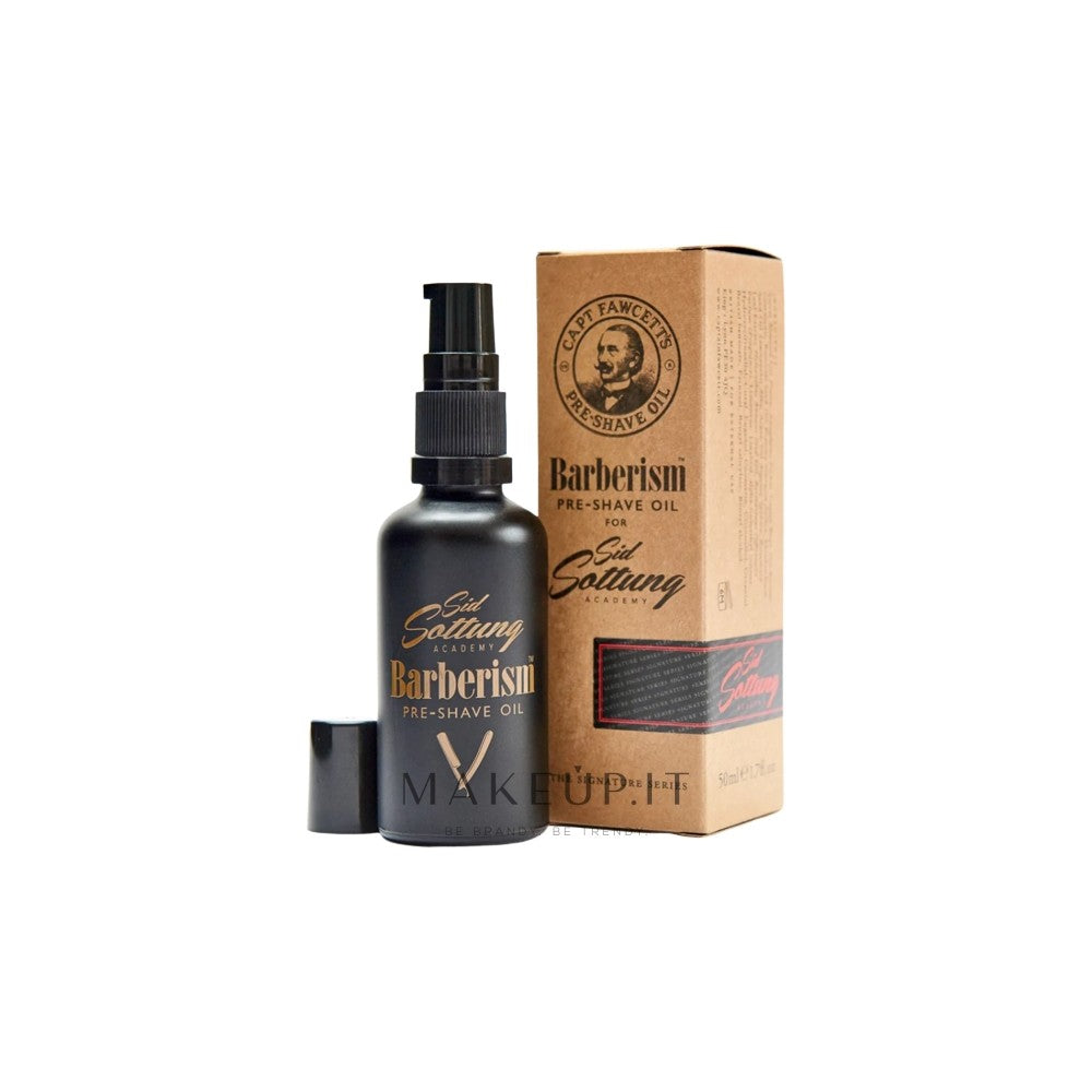 Captain fawcett Barberism Parranajoöljy Sid Sottungilta 50ml