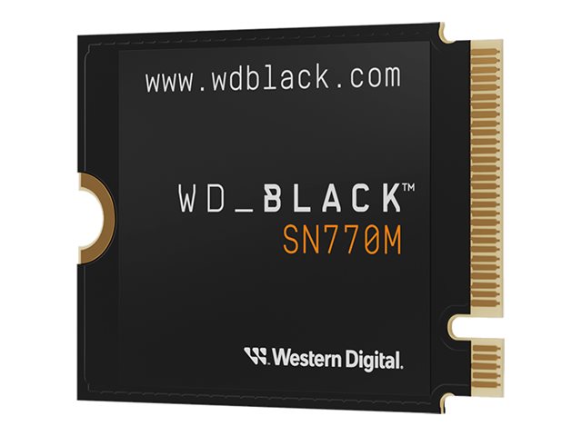 WD_BLACK SN770M WDS100T3X0G - SSD-levy - 1 TB - mobiili peliasema - sisäinen - M.2 2230 - PCIe 4.0 x4 (NVMe)