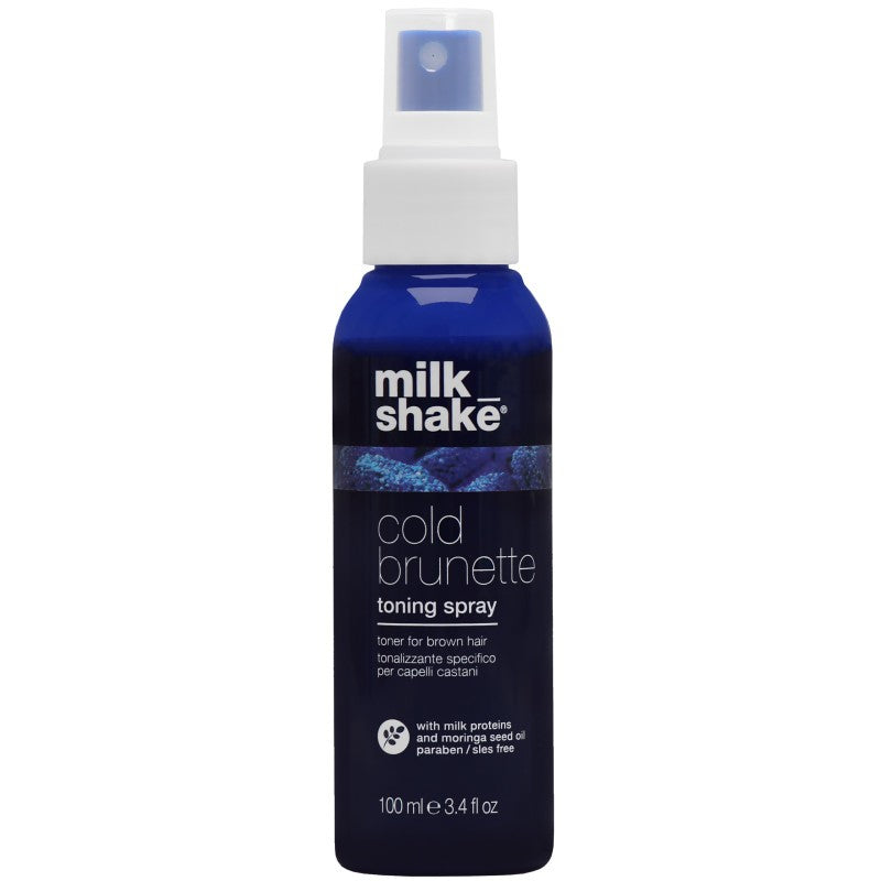 Milk Shake Cold Brunette Toning Spray neutraloiva messingin sävyjä 100 ml
