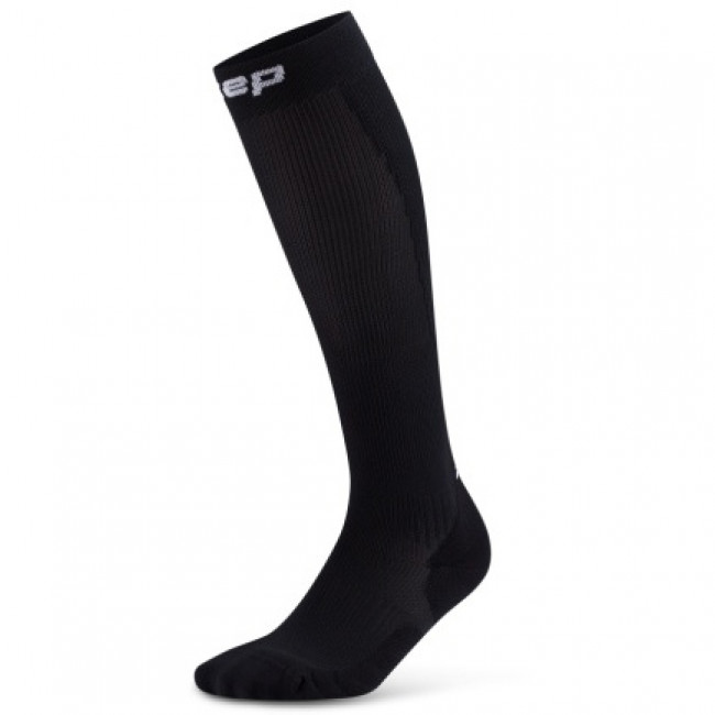 CEP Core Run Socks Tall 5.0, juoksusukat, mies, musta
