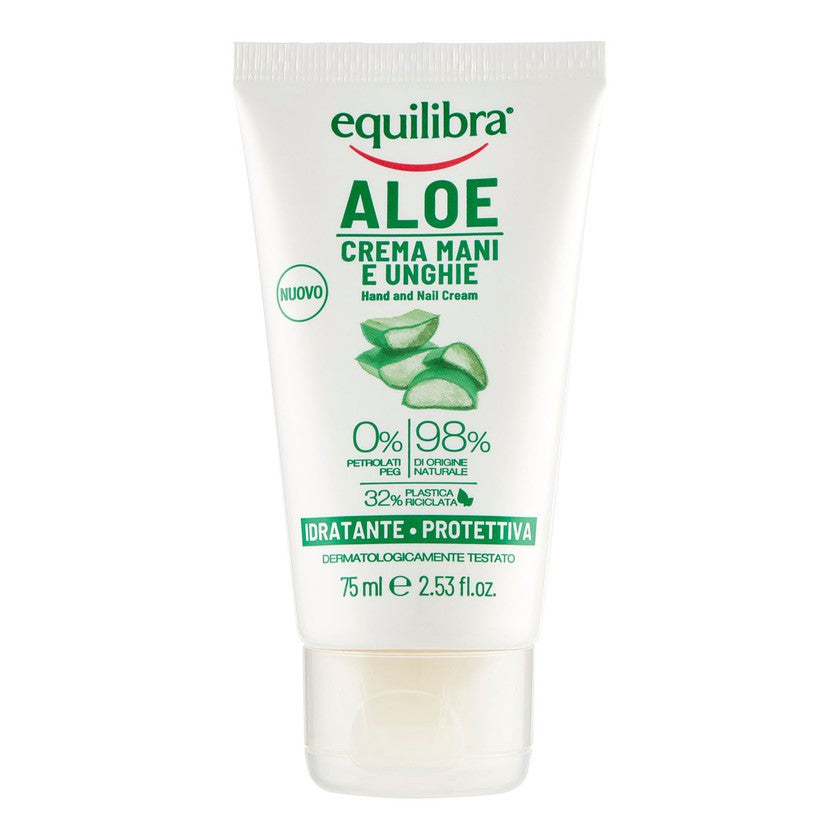 Equilibra Aloe Käsivoide & Kynnet 75 ml