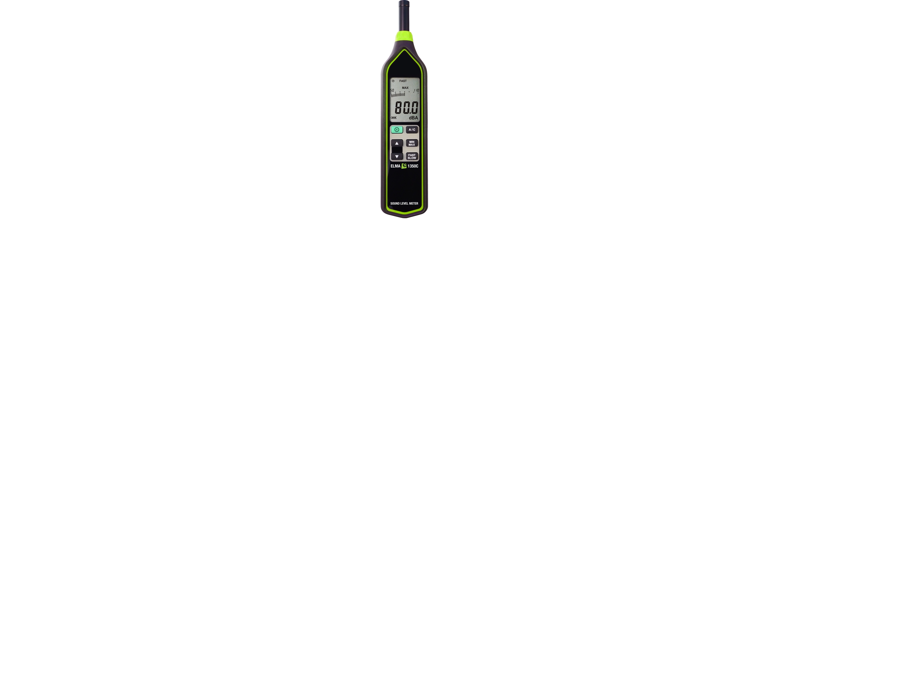 Elma Instruments Elma 1350 sound level meter with Laukku