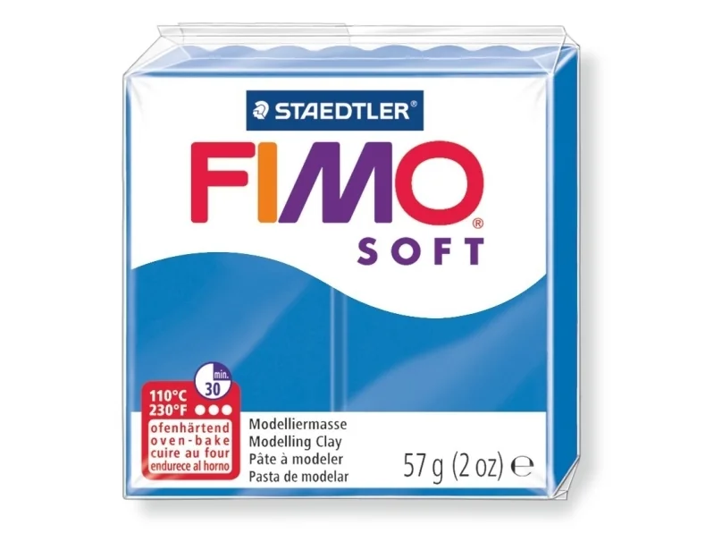 Staedtler FIMO 8020, Muotoilusavi, Sininen, Pacific Blue, 1 väriä, 110 °C, 30 min