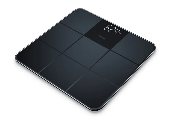 Beurer GS235 Henkilövaaka digitaalinen Punnitusalue=150 kg Musta