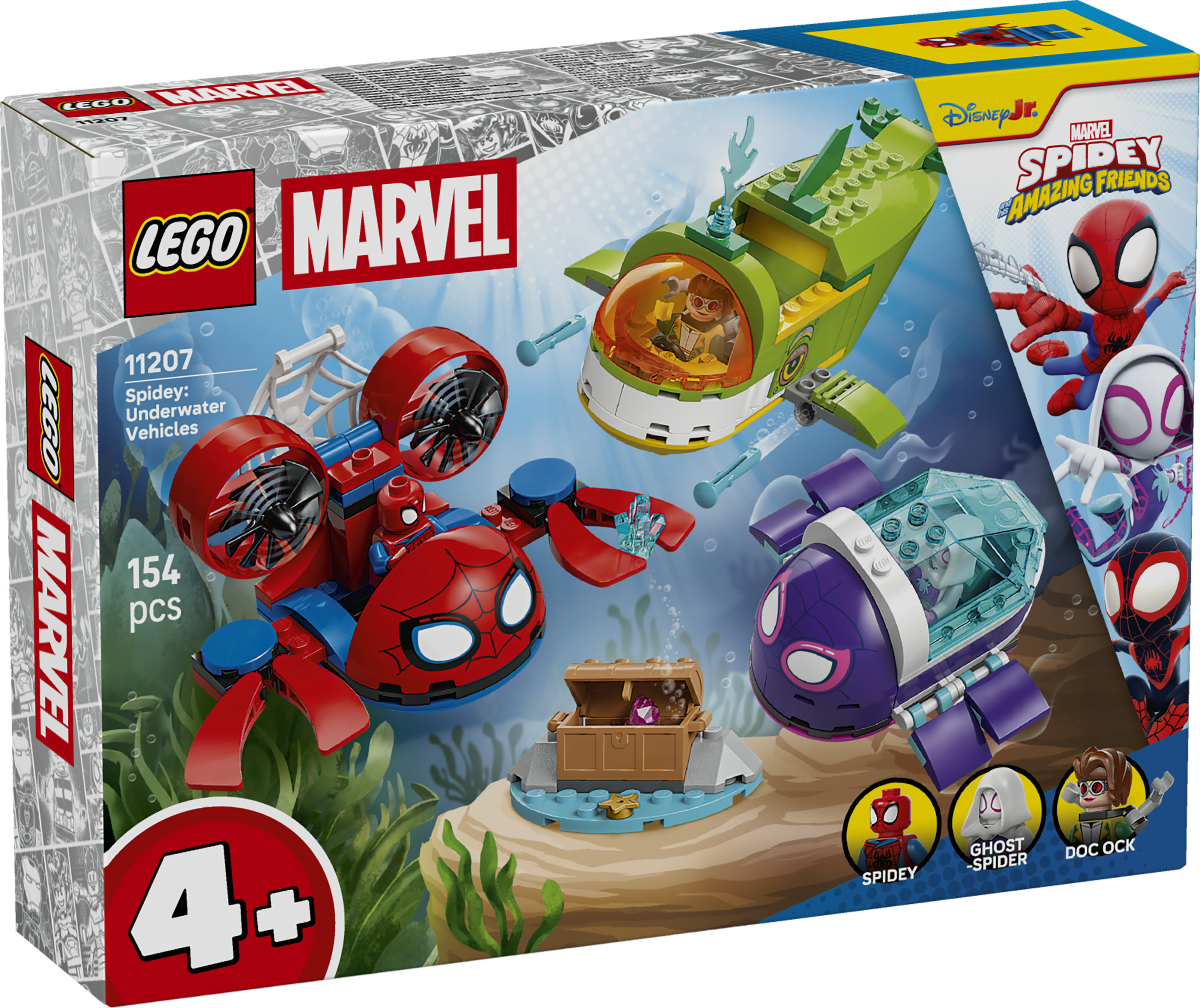 LEGO Spidey 11207 Spidey ja vedenalaiset menopelit