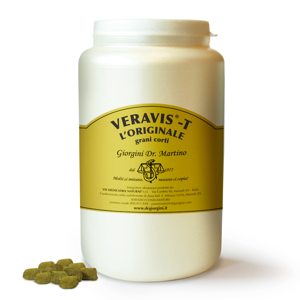 Dr Giorgini Veravis-T L'Originale Grani Corti 1kg — Integratore