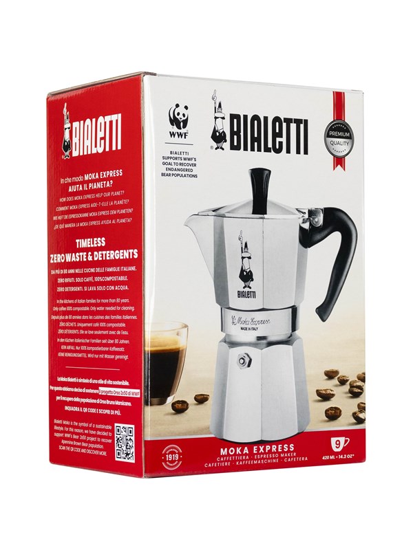 Bialetti Moka Express 9 kupillista