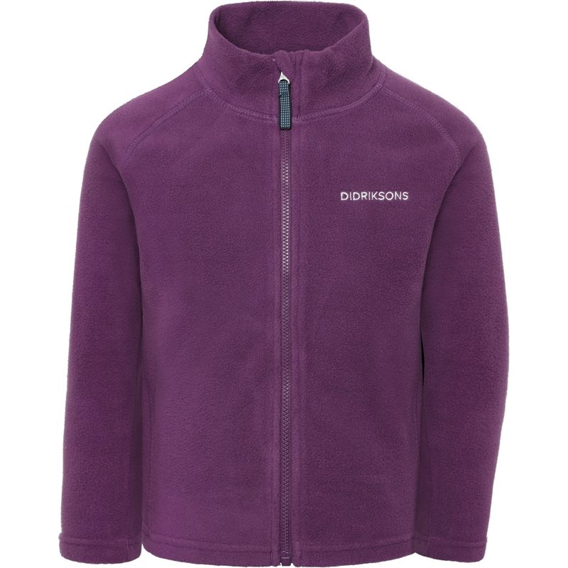 Didriksons Monte Kids' Full-Zip Northen Purple - 140