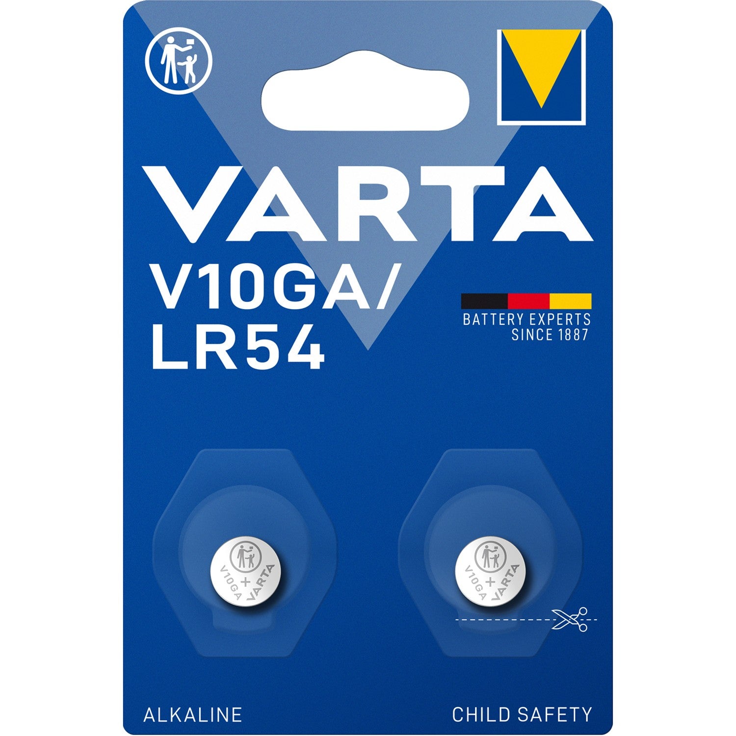 Varta Varta V10GA/LR54 alkaliparisto - 2 kpl 4274101402 Vastaa: N/A