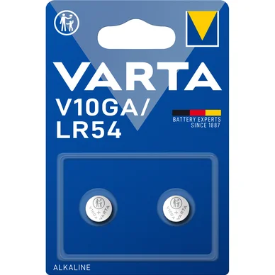 Varta Varta V10GA/LR54 alkaliparisto - 2 kpl 4274101402 Vastaa: N/A