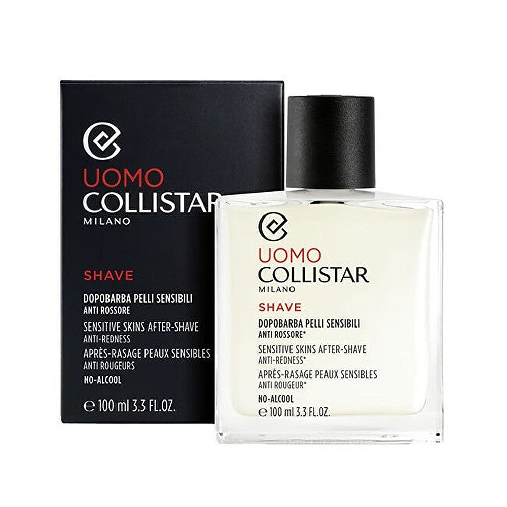 Collistar Miesten partavesi, herkälle iholle anti-punainen alkoholiton 100 ml