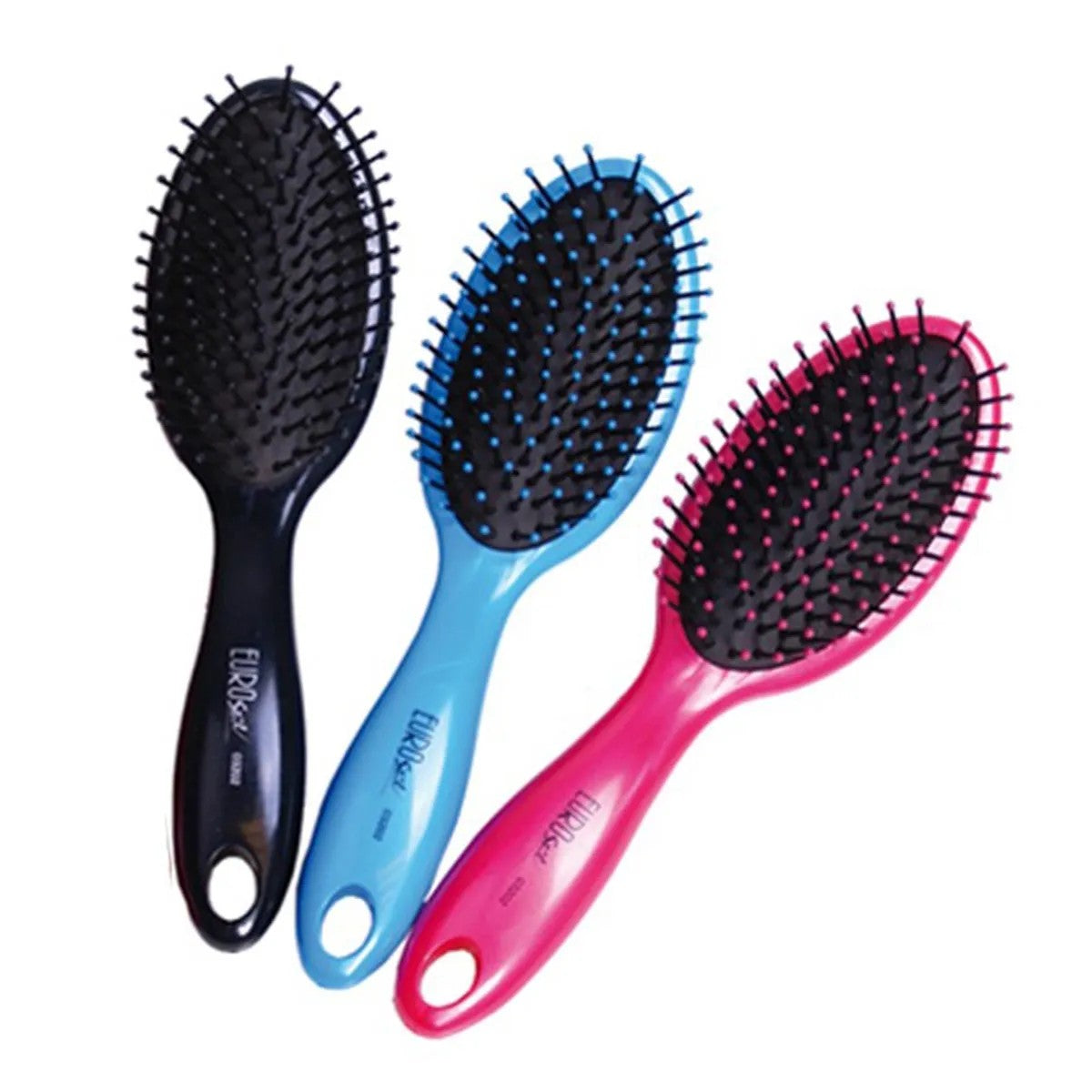 Eurostil Neumatic Round So Plastic Color Brush 1un
