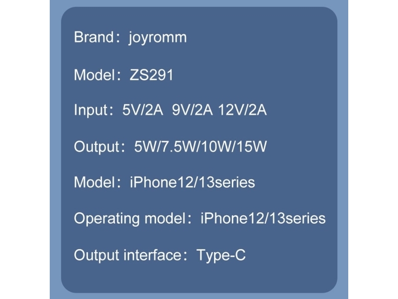 Joyroom JR-ZS291 holder