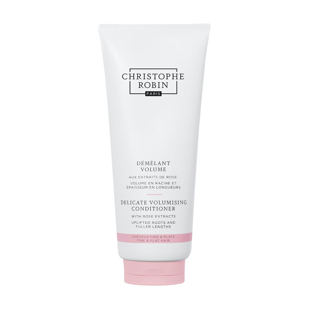 Christophe Robin Volume Ritual Irrottava volyymi ruusuuutteilla ohuille ja litteille hiuksille 200 ml