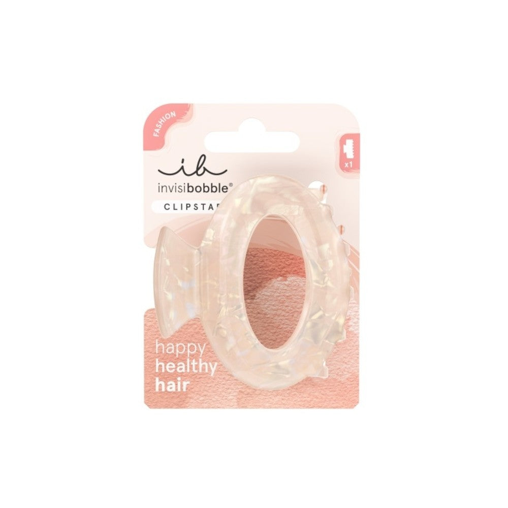 invisibobble Clipstar Rosy Bliss -hiuspinni, koko M