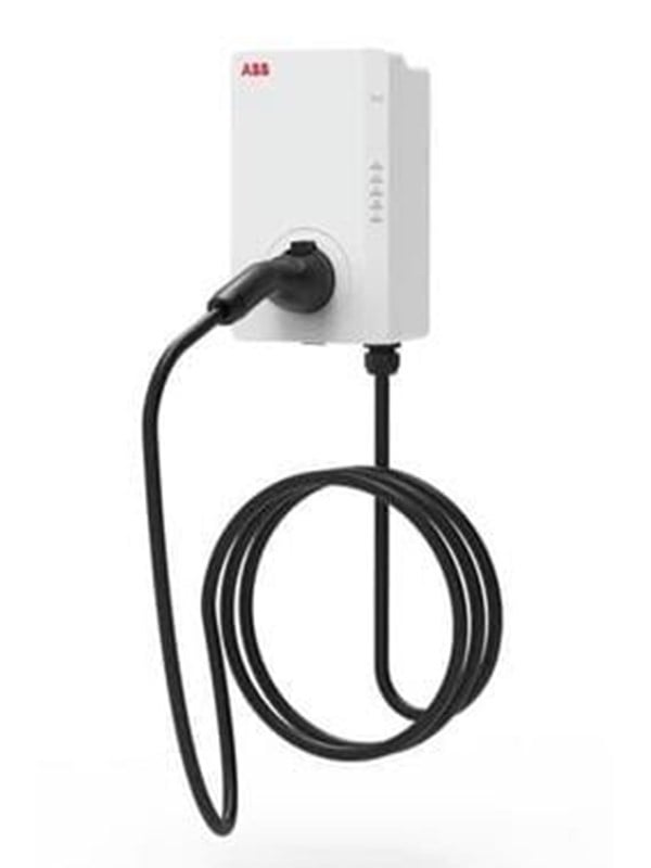 Laddstation ABB Terra AC W11-G5-R-V2-0 Terra AC väggbox 11kW typ 2, kabel 5 m, trefas/16 A, med RFID, version 2
