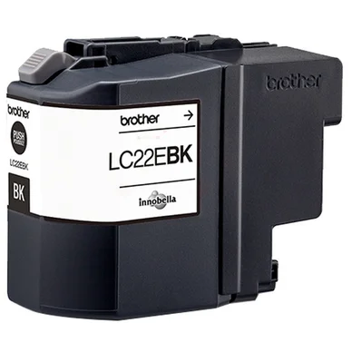Brother Muste LC22EBK LC-22E Musta
