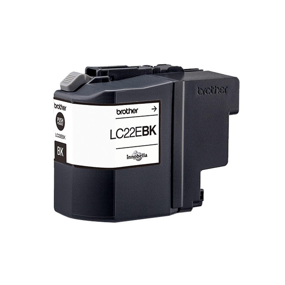Brother Muste LC22EBK LC-22E Musta