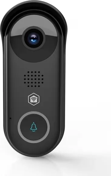 Nedis SmartLife Video Ovipuhelin | Muuntaja | Full HD 1080p | MicroSD (ei sisälly) / Onvif / Pilvipalvelutallennus (valinnainen) | IP54 | Liiketunnistin | Yökuvaus | Musta