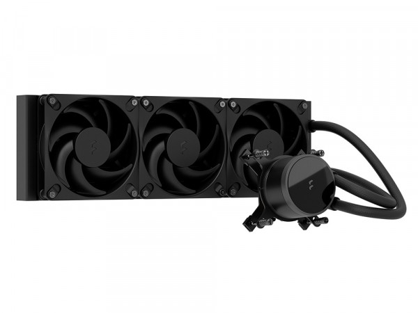 Fractal Design Radius 240mm ARGB -nestejäähdytin, musta