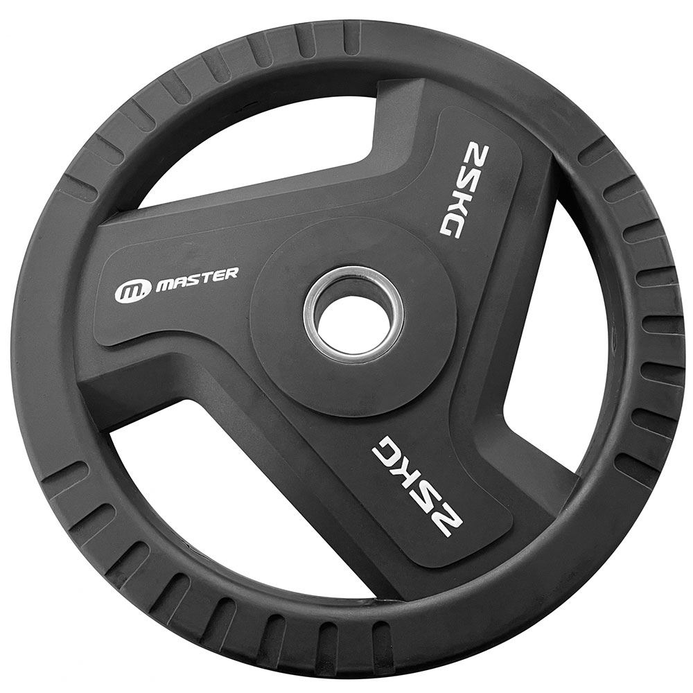Master Fitness PU Plates Pro, Viktskivor PU - 25 kg