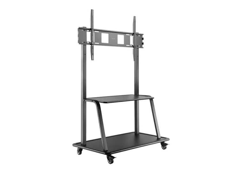 TV-teline pyörillä, 60-105", säädettävä, maksimipaino 150 kg