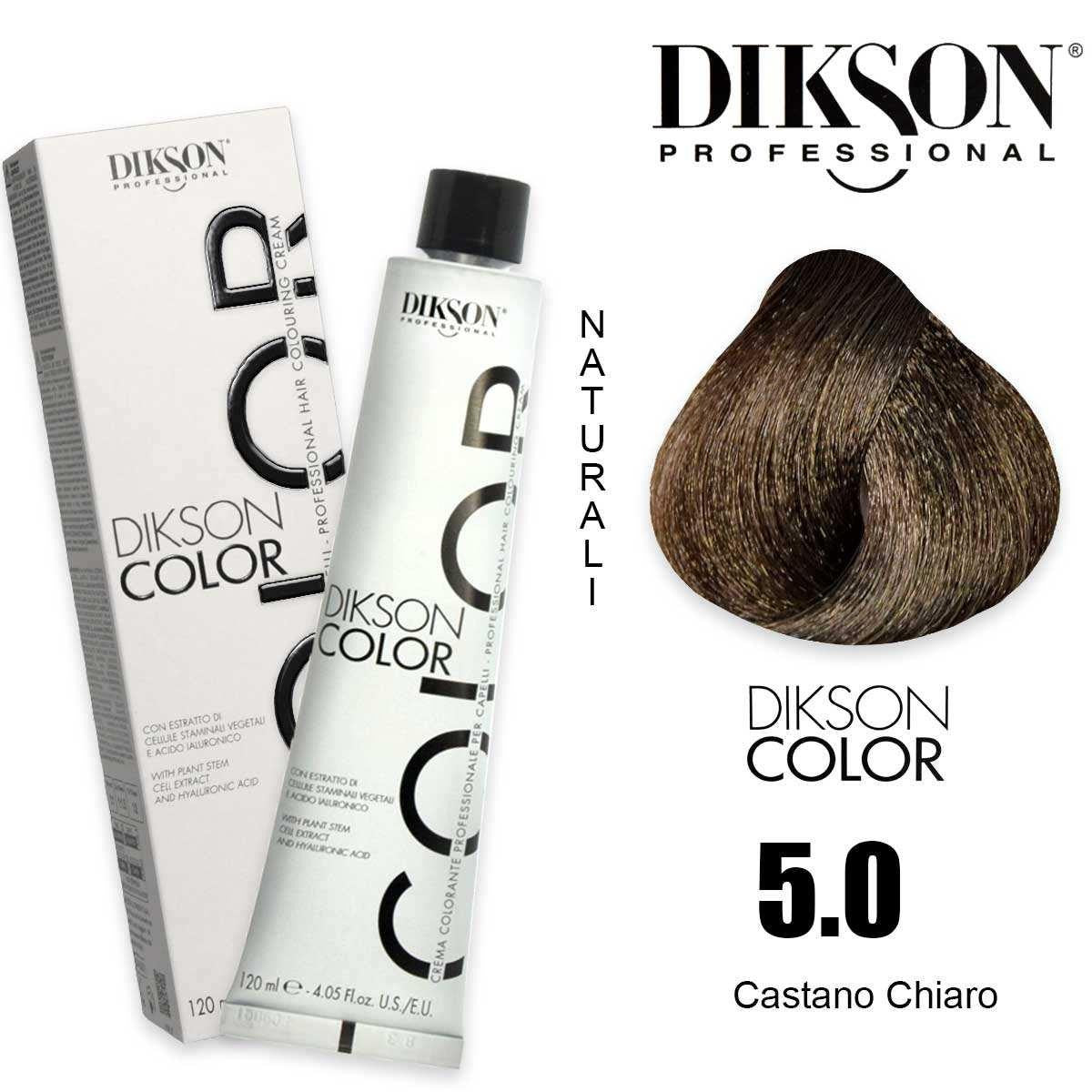 Dikson Väri 120 ml 5.0 - 5N Vaalea kastanja