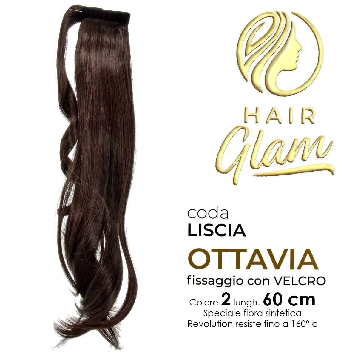 HAIR GLAM TAIL OTTAVIA TARKAKUITUA REVOLUTION Pituus 60 2 cm