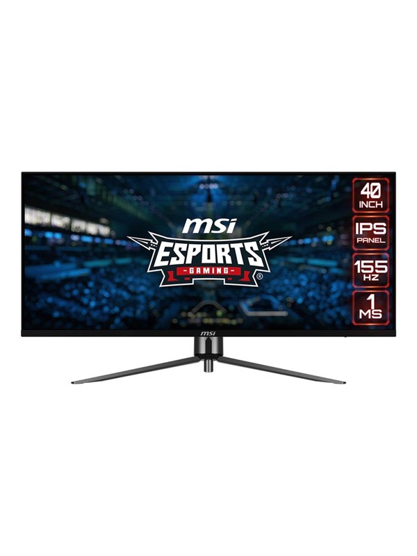 MSI MAG401QR, 101,6 cm (40), 3440 x 1440 pikseliä, UltraWide Quad HD, Musta