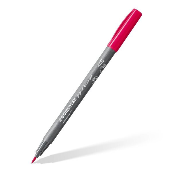 Staedtler pigment brush pen Basic Colour 6pcs