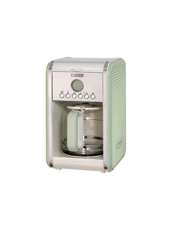 Ariete 1342/04, Suodatinkahvinkeitin, Kahvinappi, 960 W, Vihreä