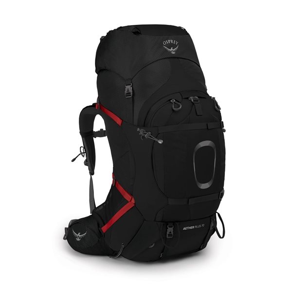 Osprey Aether Plus 70 Black - S/M