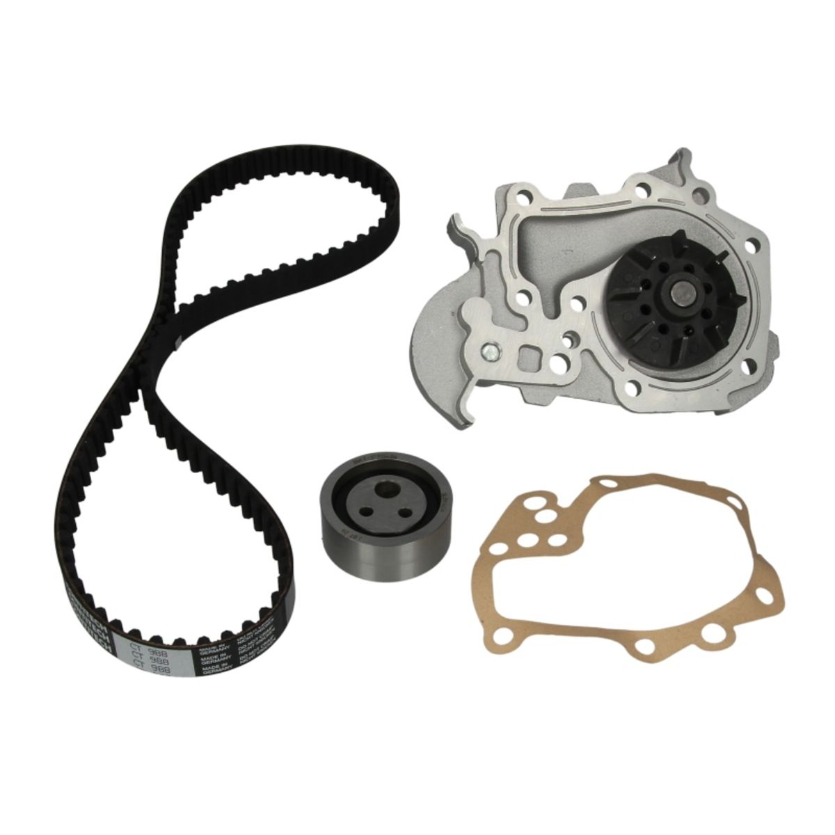 Vesipumppu + jakohihnasarja CONTITECH CT988WP2