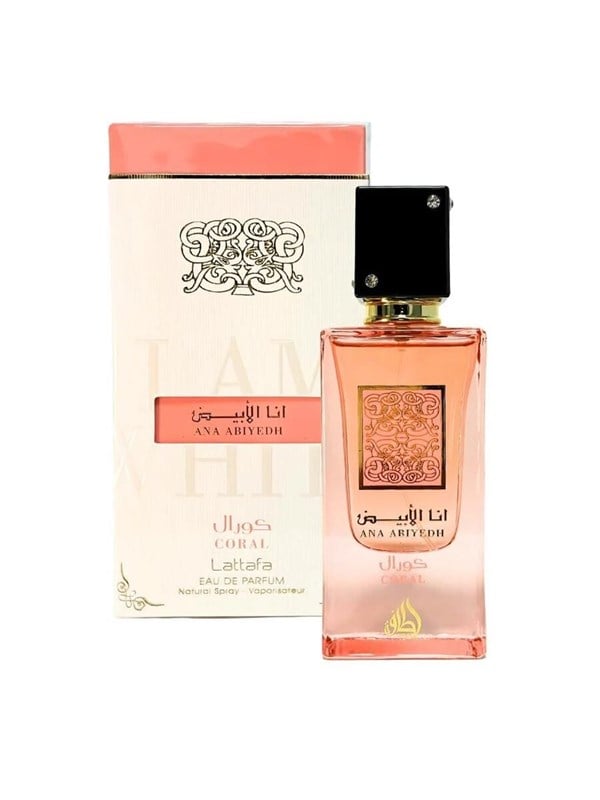 Lattafa Ana Abiyedh Coral Unisex Eau de Parfum - 60ml