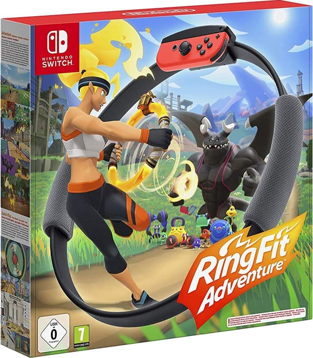 Nintendo Ring Fit Adventure, Nintendo Switch, E10+ (Kaikki 10+)