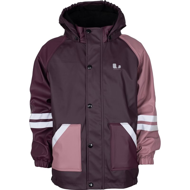 Lindberg Fagerhult Rain Set,Fleece Plum/Dry Rose - 120 cl