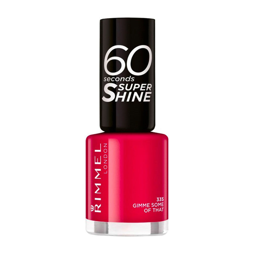 Rimmel 60 Seconds Super Shine - kynsilakka 8 ml 335 Gimme Some Of That