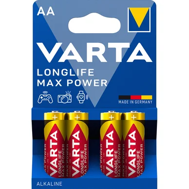 Varta Varta Pitkäikäinen maksimitehoparisto - AA, 4 kpl 4706101404 Vastaa: N/A