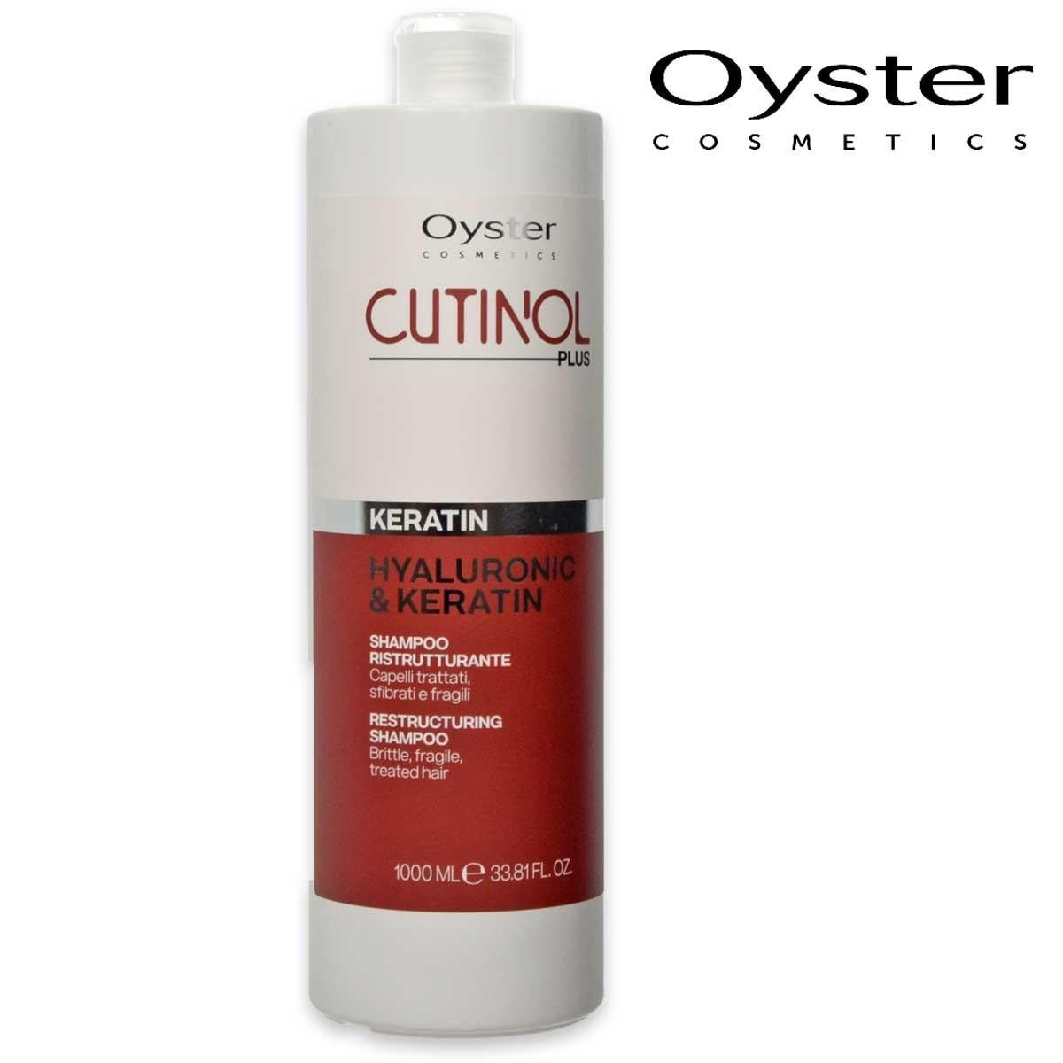 Oyster Shampoo Cutinol Plus Cheratina 1000 ml — Shampoo
