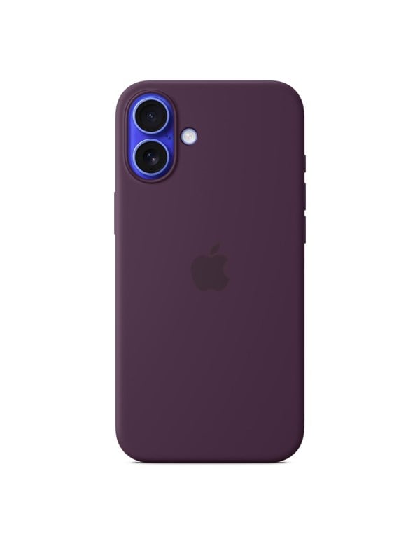 Apple iPhone 16 Plus Silicone Case with MagSafe - Plum