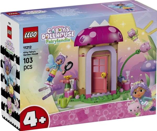LEGO Gabby's Dollhouse 11212 Kisukeijun puutarhamökki