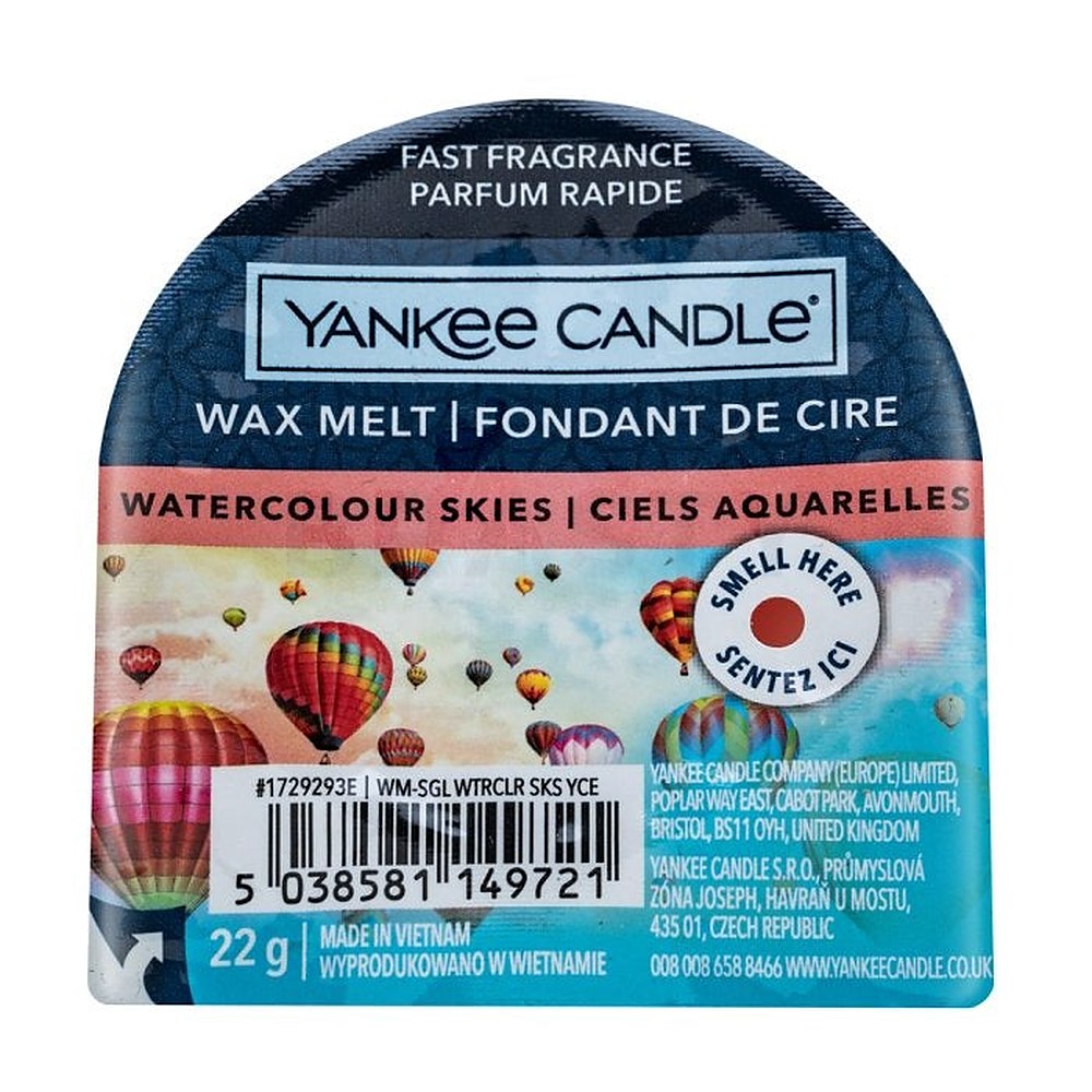 Yankee Candle Vesiväri Skies kynttilä 22 g