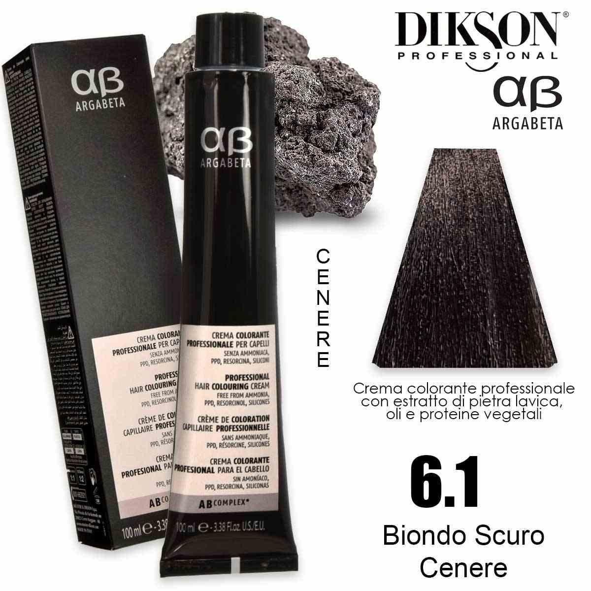 Dikson argabeta color 100 ml 6.1 tummanvaalea tuhka
