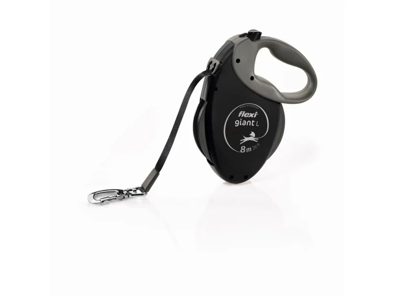 Flexi - Leash Giant L Black Edition - 50kg - 8m