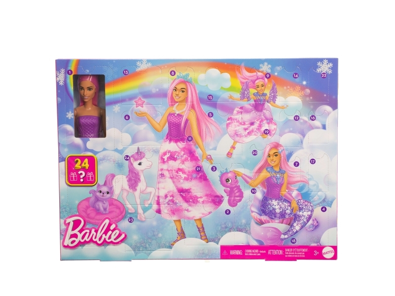 Barbie fantasia adventtikalenteri 2025
