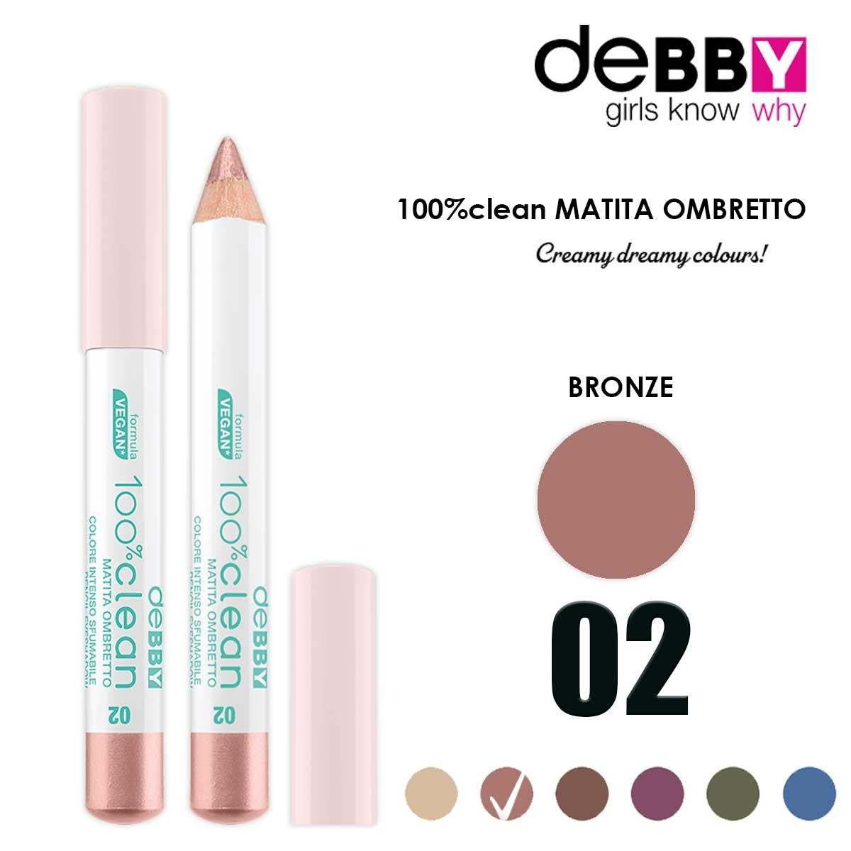 Debby Jumbo-luomiväri 100% Clean 02 Bronze